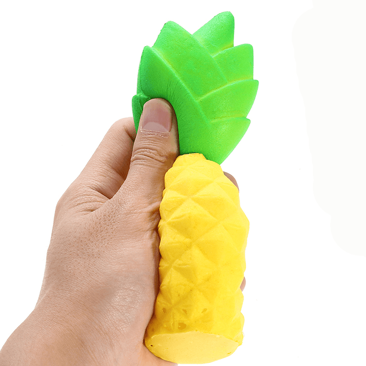 Squishy Cool Pineapple 16Cm Slow Rising Soft Squeeze Collection Gift Decor Toy - MRSLM