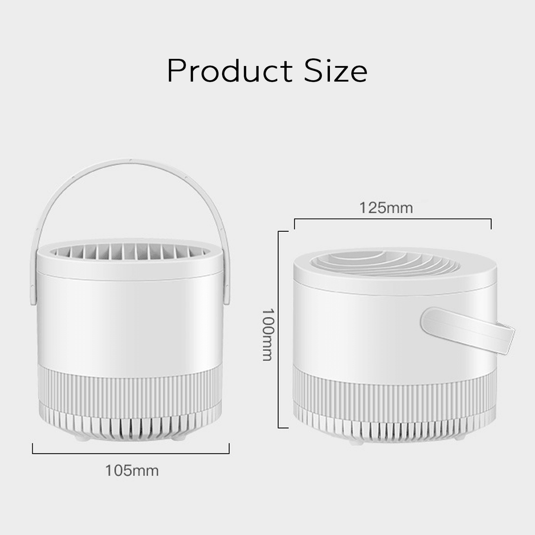 Portable USB Electronic Mosquito Insect Killer LED Bug Zapper Catcher Trap Lamp - MRSLM