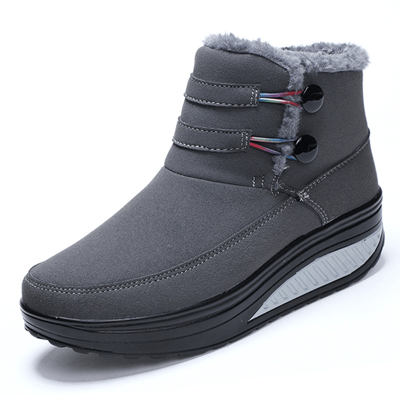 Women Winter Slip on Keep Warm Boots - MRSLM