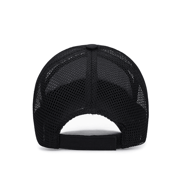 Long-Brimmed Sunscreen Baseball Cap Breathable Print Cap - MRSLM