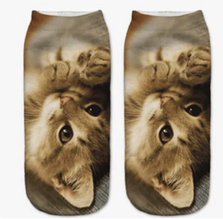 Cartoon Three-Dimensional Socks Animal Print Socks - MRSLM