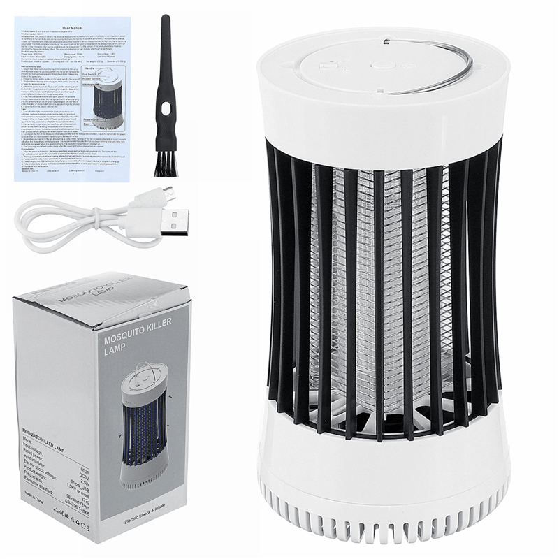 Electric Physical Mosquito Killer Lamp Outdoor/Indoor Fly Bug Insect Zapper Trap - MRSLM