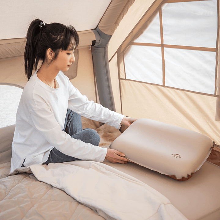 Naturehike 3D Foam Pillow Portable Silent Easy Storage Air Pillow for Outdoor Camping Travel - MRSLM