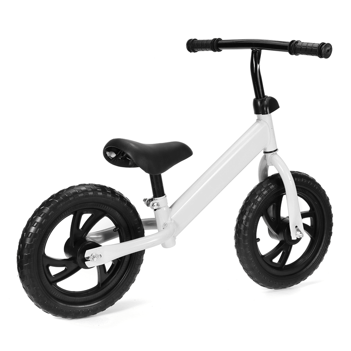 12Inch Kids Toddler No Pedal Balance Bike Adjustable Seat Walking Training Bicycle Kids Christmas Gift - MRSLM