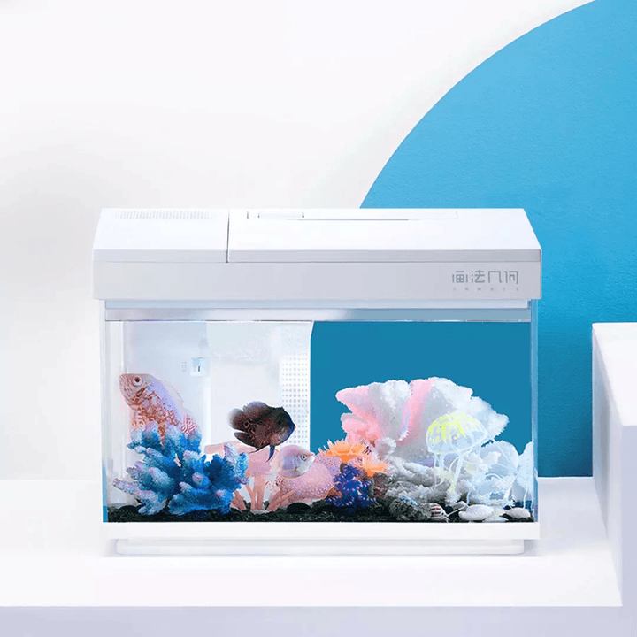 Geometry S100 15L/30L Smart Temperature Control AI Fish Tank Real Time Monitoring of Water Quality Efficient Filtration APP Controls - MRSLM