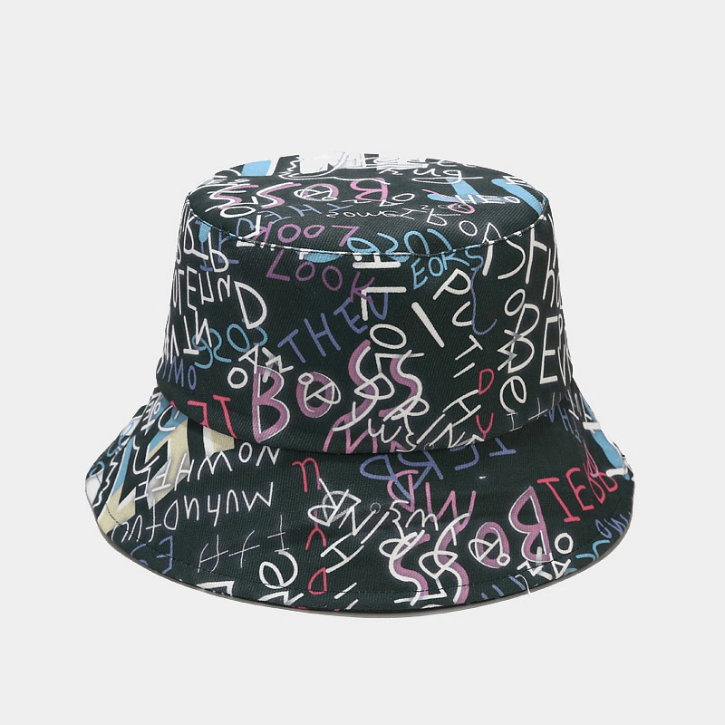 Creative Graffiti Alphabet Fisherman Hat - MRSLM