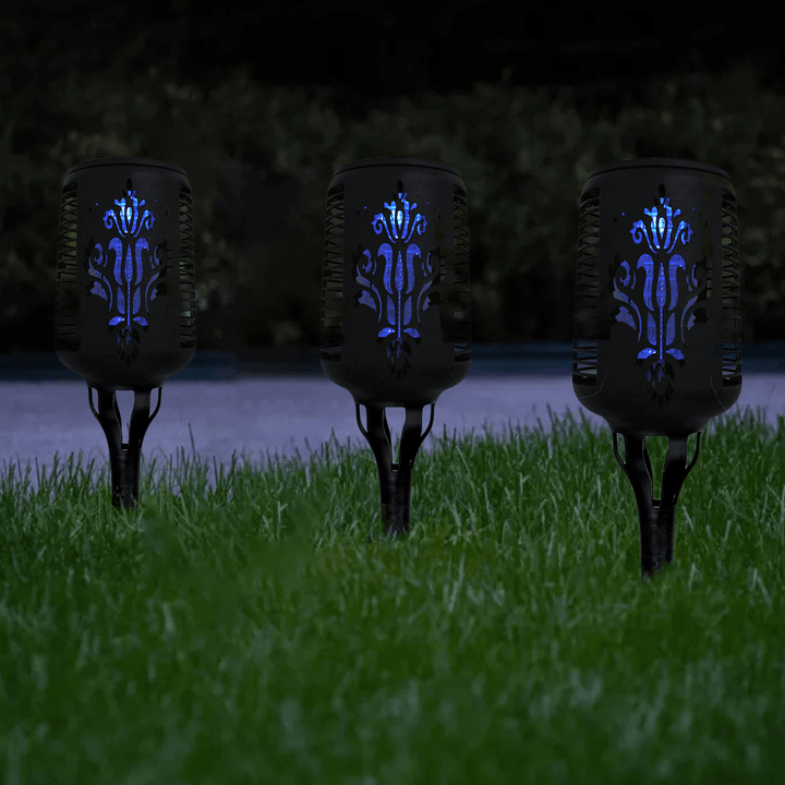 Solar Mosquito Lamp Purple Light ABS Waterproof Outdoor Garden Lawn Lighting - MRSLM