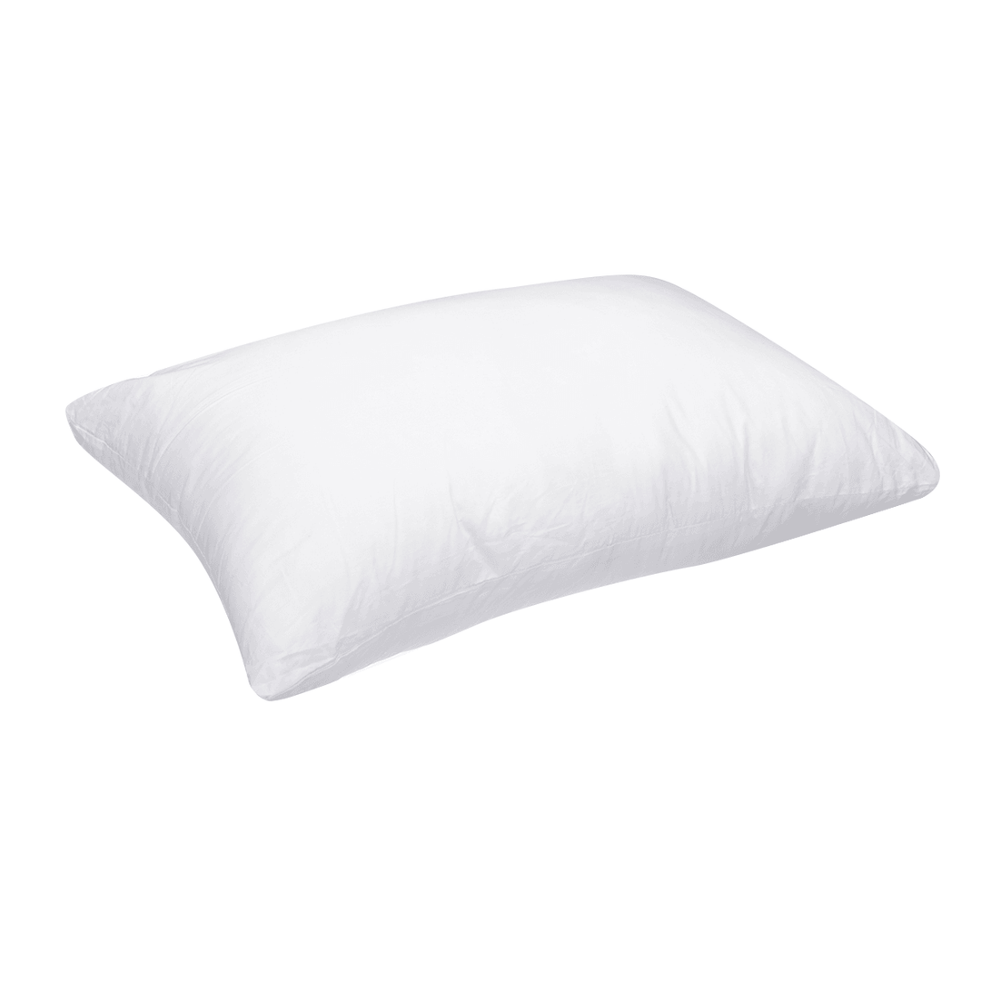 1 Piece White Soft FEATHER FABRIC Fill Bedding Pillow Inner Core - MRSLM