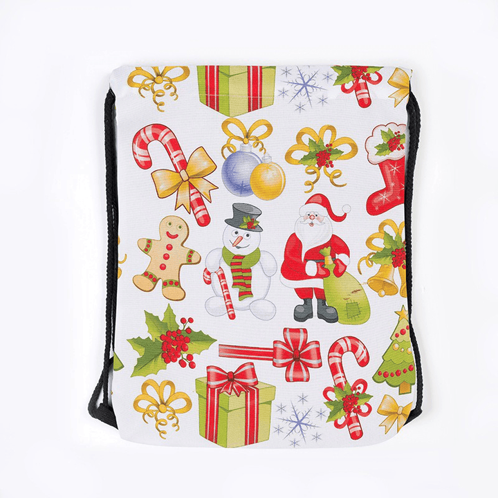 Christmas Backpack Shoulder Bag Drawstring Bag for Women Bag - MRSLM