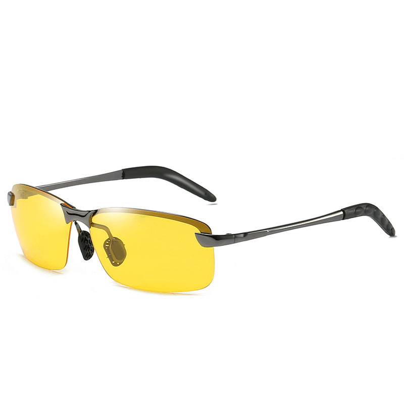 Men'S Metal Sunglasses Polarized Day and Night - MRSLM