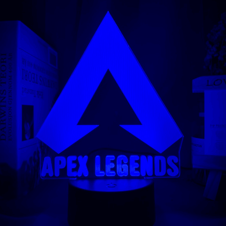 Apex Legends LOGO Night Light Led Color Changing Light for Game Room Decor Ideas Cool Event Prize Gamers Birthdays Gift Usb Lamp - MRSLM
