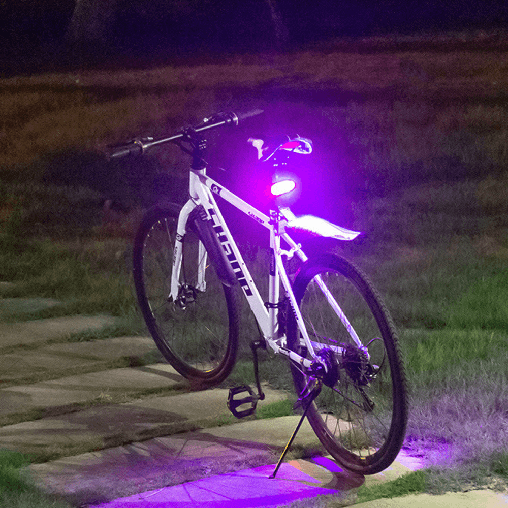 BIKIGHT Bicycle Light Set 300Lm 3 Modes Bike Headlight Front Lamp 4 Modes Safety Warning Taillight USB Rechargeable Waterproof Cycling - MRSLM