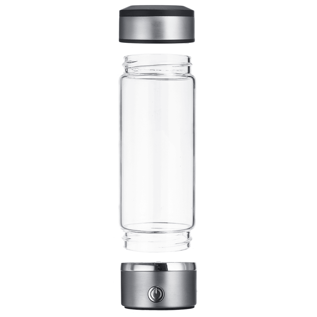 420ML Water Ionizer Bottle Rechargeable Negative Ion Water Cup Hydrogens-Rich Water Cup - MRSLM