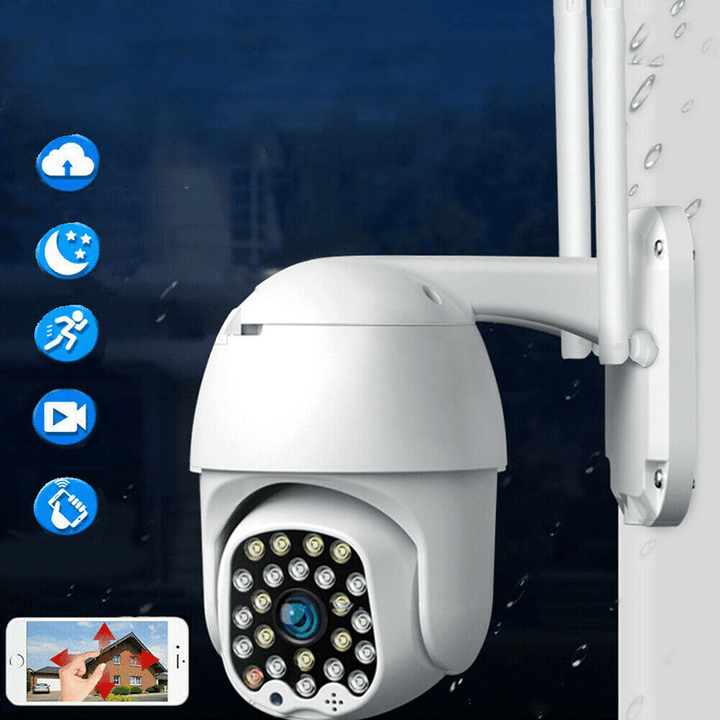 1080P 20X Zoom HD IP CCTV Camera Waterproof Outdoor Wifi PTZ Security Wireless IR Camera - MRSLM