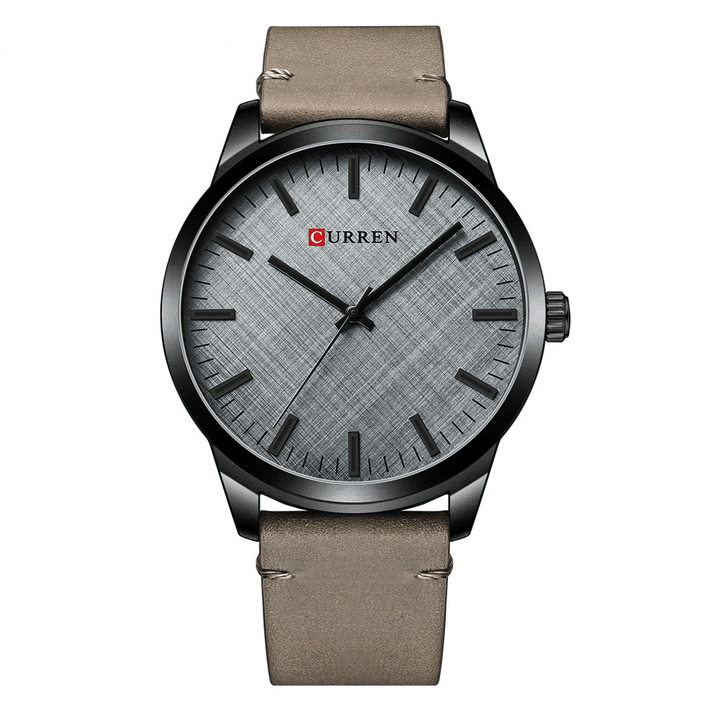 CURREN 8386 Casual Style Ultra Thin Men Wrist Watch Classic Leather Band Quartz Watches - MRSLM