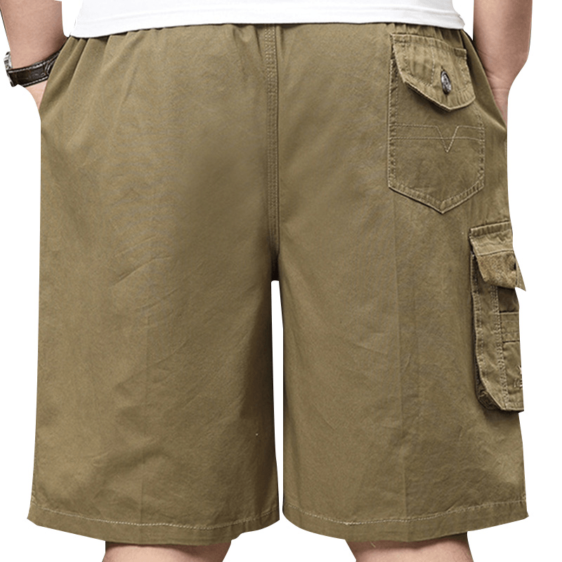 Men'S Summer Large Size Loose Cargo Shorts - MRSLM