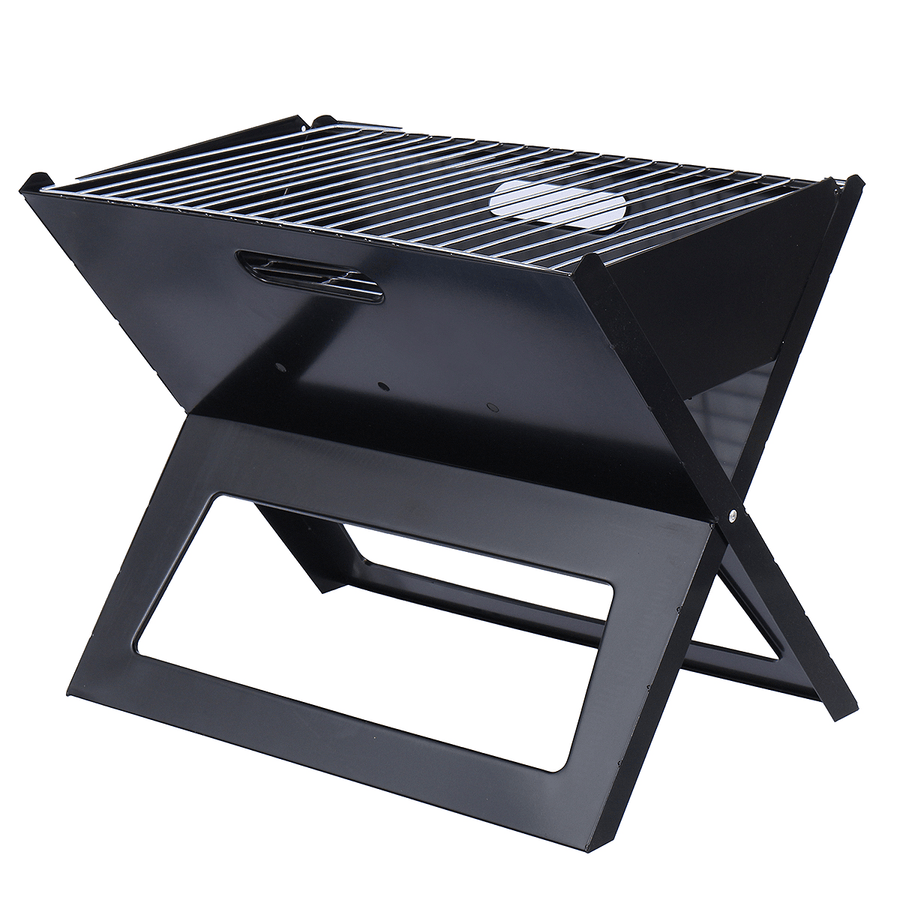 3-5 People Outdoor Portable Folding Barbecue BBQ Grill Charcoal Cooking Stove Camping Picnic - MRSLM