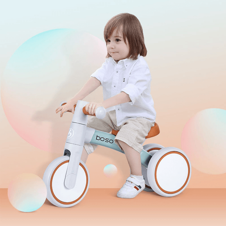 Children'S Bike TPU Shockproof Anti-Skid Scooter Children'S Balance Car Children'S Gift Toys - MRSLM
