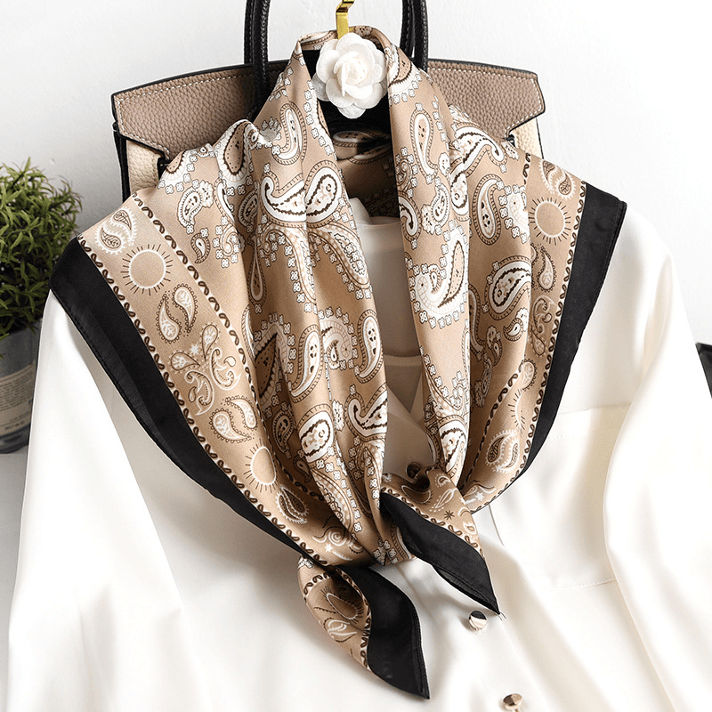 Fashion Sun Shawl Thin Decorative Small Scarf - MRSLM