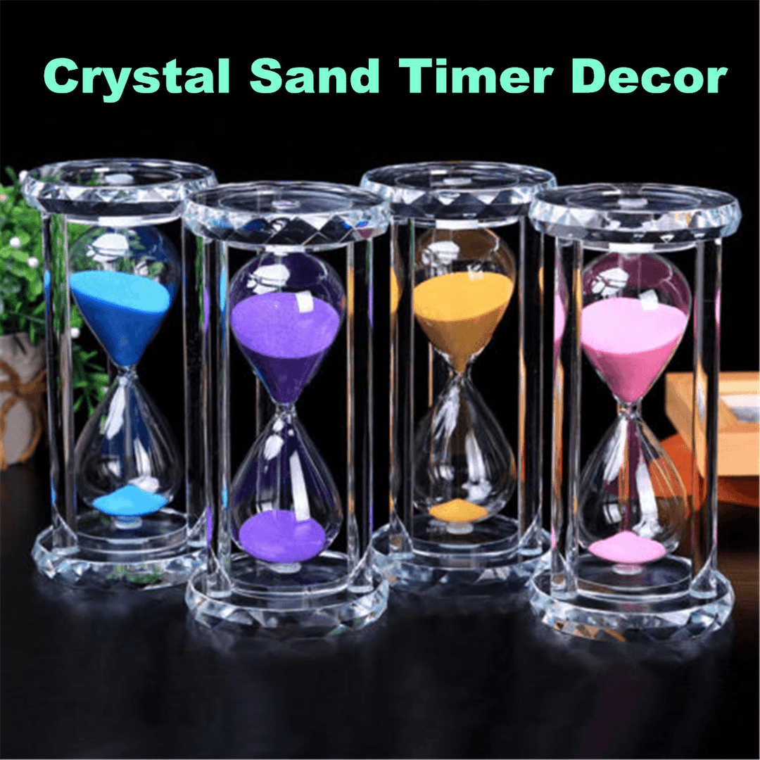 30 Minutes Hourglass Sandglass Sand Timer Clock Home Office Decorations Valentine Gift - MRSLM