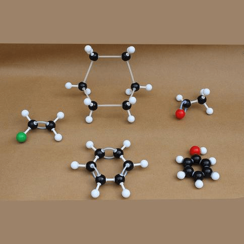 267Pcs Chemistry Organic Inorganic Molecular Structure Model Set 116 Ball and 150 Stick Medical Model - MRSLM