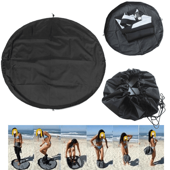 Swimwear Storage Bag Wetsuit Clothes Folding Portable Beachwear Quick Storage Bag - MRSLM