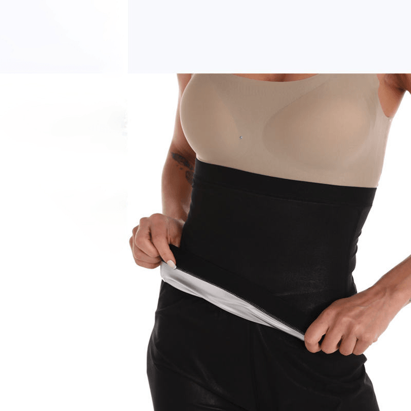 Ladies Sauna Sweat Belt Sculpting Sweat Abdomen Belt Plastic Belt - MRSLM
