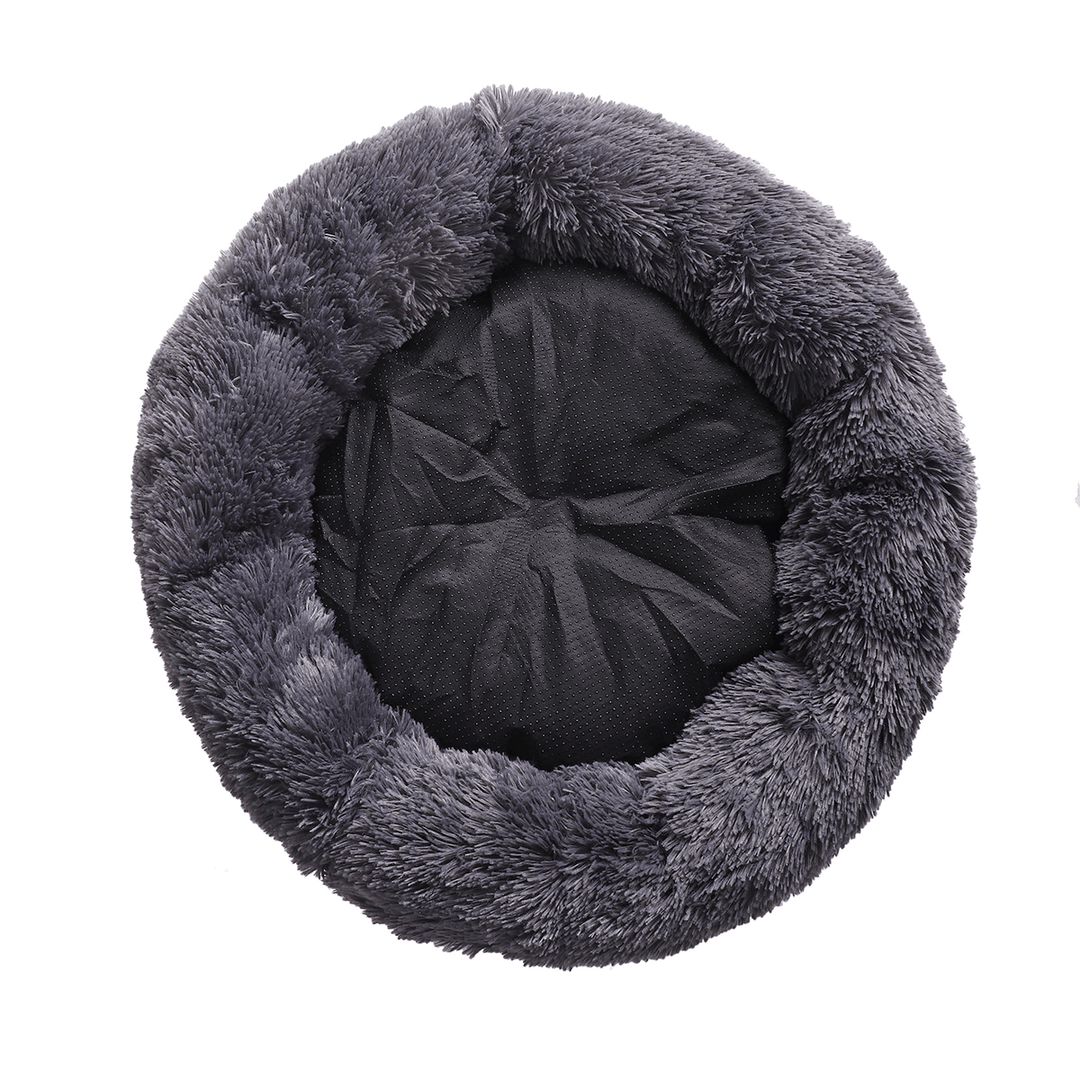 Winter Washable round Soft Pet Dog Cat Warm Mat Sleeping Bed Mat - MRSLM