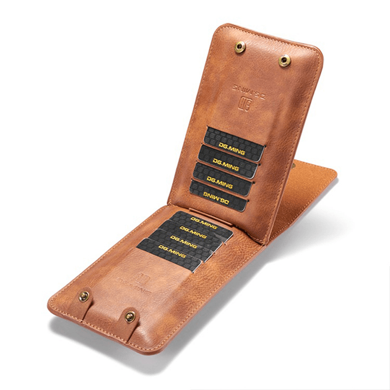Men Faux Leather Phone Holder for 5.2 Inch or 6.5 Inch Phone - MRSLM
