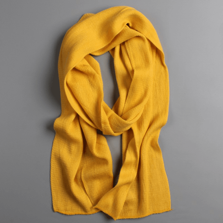 Fashionable Ladies Pure Color Warm Cashmere Scarf - MRSLM