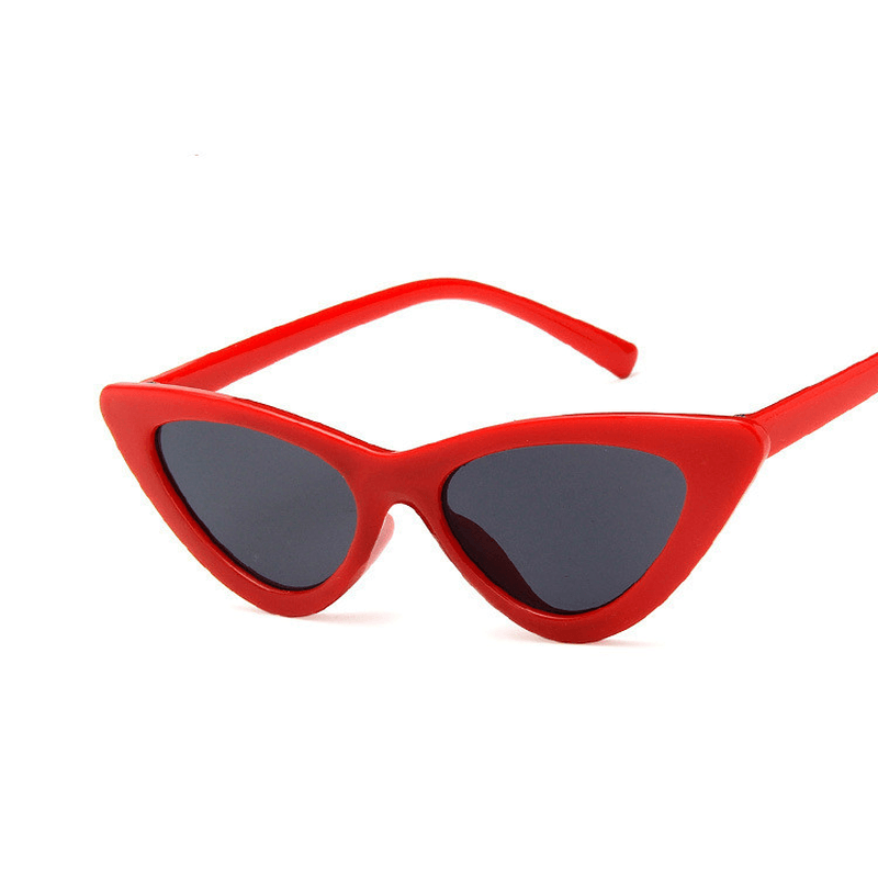 Triangle Cat Eye Children Sunglasses Fashion Colorful Sunglasses Cute - MRSLM