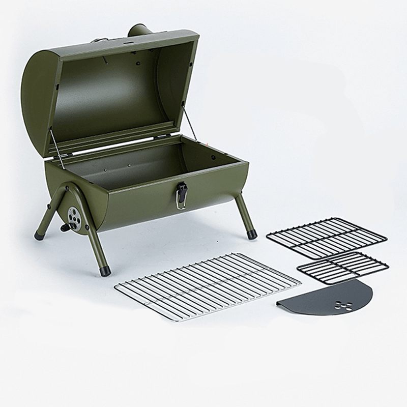 Ipree® 3-5 People Outdoor Portable BBQ Grill Charcoal Stove Barbecue Cooking Burner Furnace Camping Picnic - MRSLM
