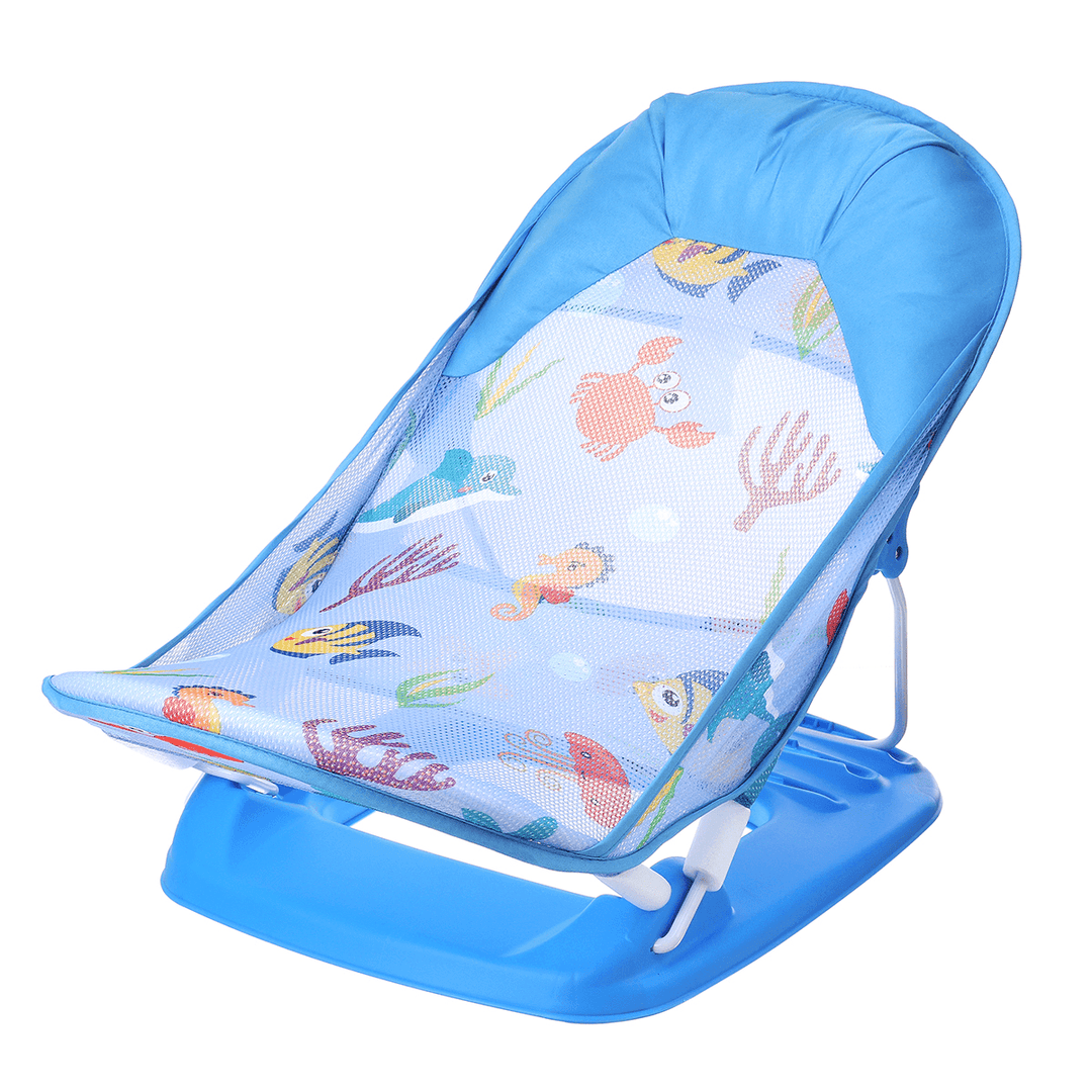 Baby Swing Seat Folding Portable Baby Bath Shower Chair for 0~12 Month Baby - MRSLM