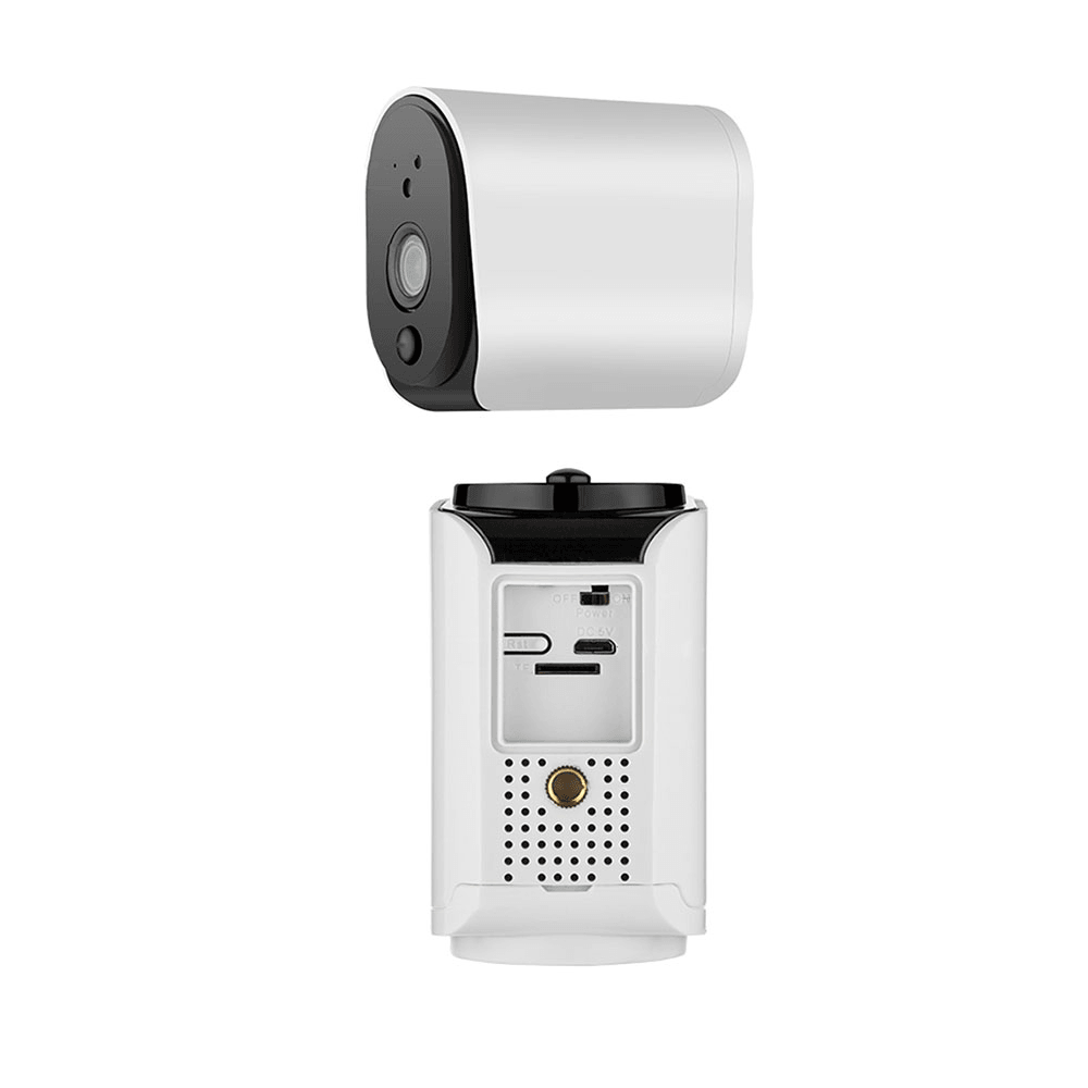 Xiaovv L3 plus Smart 1080P Battery Waterproof IP Camera 2.4G Wifi Wireless IP66 Waterproof IP Outdoor Camera Indoor Home H.265 Baby Monitor - MRSLM