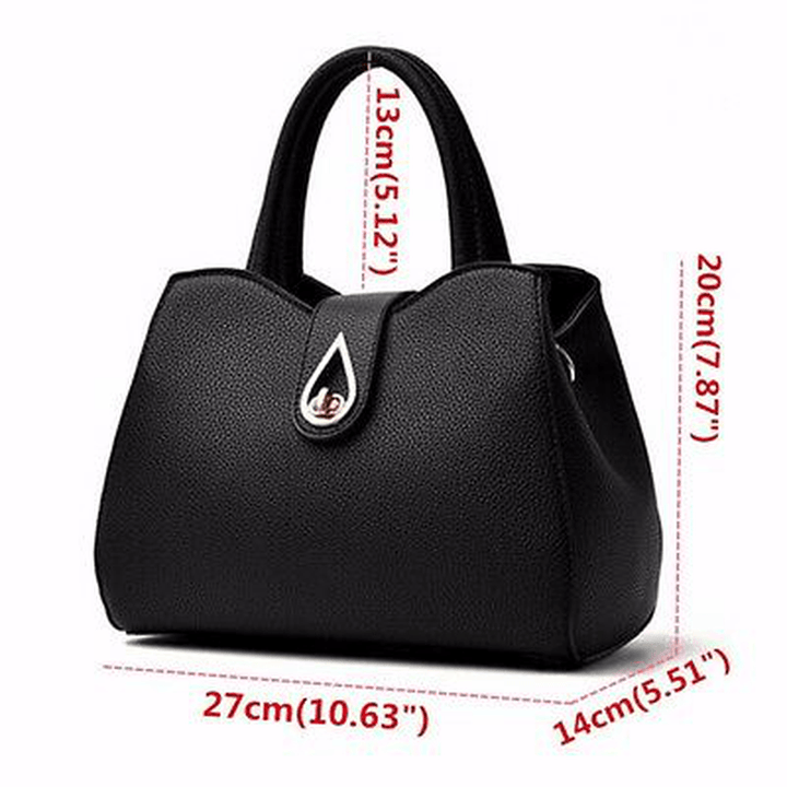 Women Tassel Leather Handbag Messenger Satchel Shoulder Crossbody Bag - MRSLM