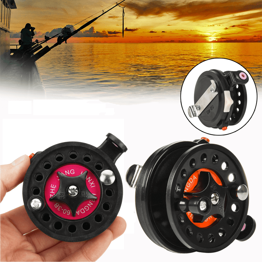 Mini Fishing Reel Portable Travel Hunting Fishing Tackle Fishing Tools - MRSLM