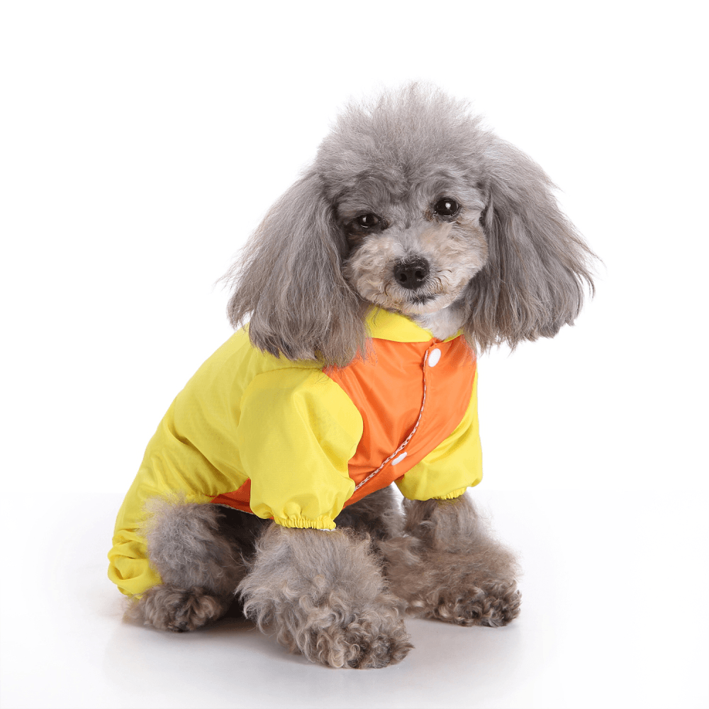 Dog Lovely Duck Aniamls Raincoat Dog Outdoor Jacket Waterproof and Comfurtable - MRSLM