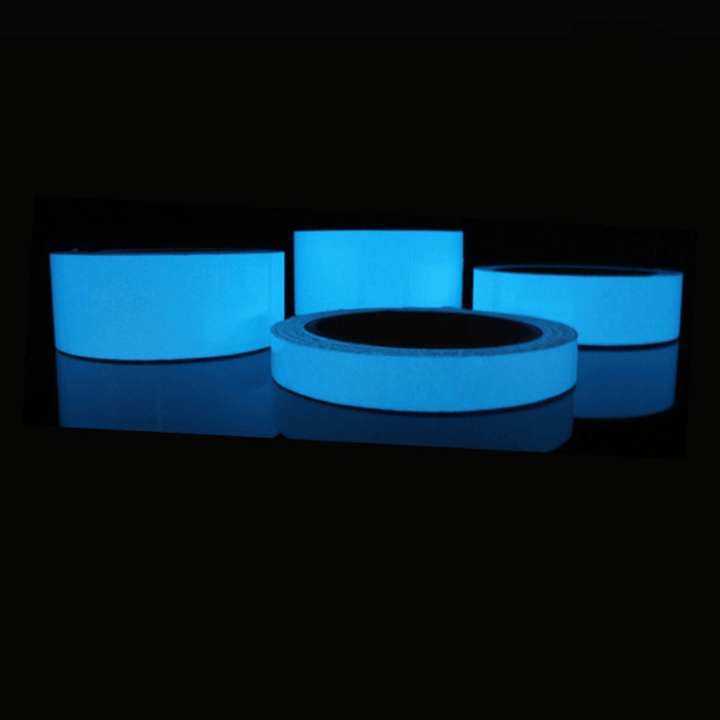 Honana Glowing Tape Sticker Removable Luminous Tape Fluorescent Self-Adhesive Sticker Warning Tape - MRSLM