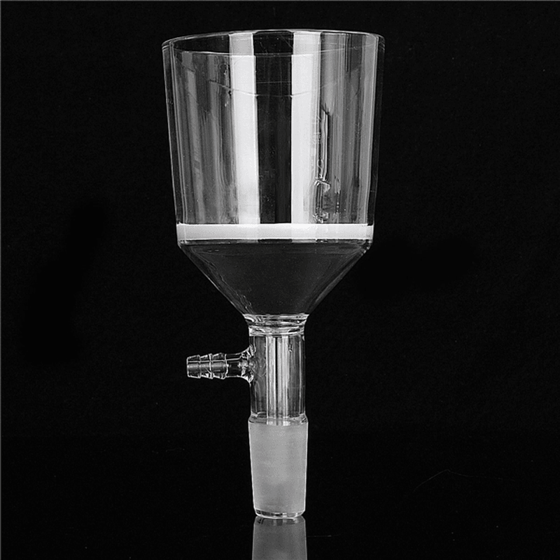 500Ml 24/29 Joint Suction Filtration Equipment Glass Buchner Funnel Conical Flask Filter Kit - MRSLM