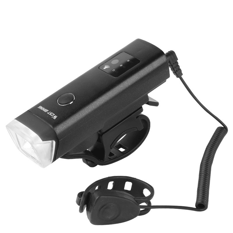 XANES® XL40 2 in 1 650 LM Bike Front Light with 120Db Horn USB Rechargeable 5 Modes Waterproof Warning Night Light Bike Headlight - MRSLM