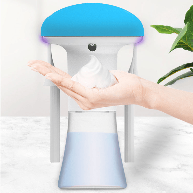 2 in 1 Automatic Induction Soap Dispenser Toothbrush Sterilizer Holder Touchless Foam Washer Hand Washing Machine - MRSLM