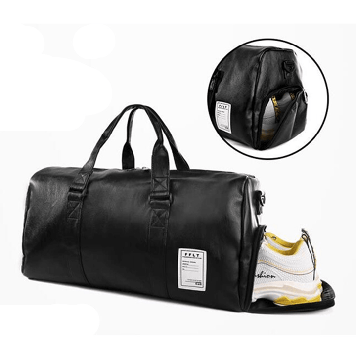 33L Outdoor Sports Gym Duffel Shoulder Bag Travel Luggage Handbag Shoe Storage Organizer Men Women - MRSLM
