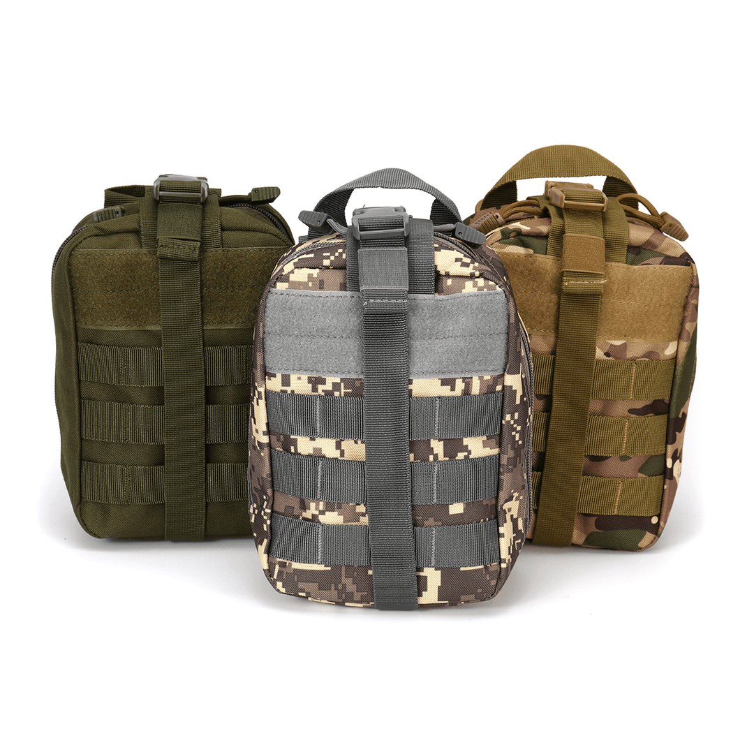 2.7L Tactical Waist Bag Military Belt Bag Hang Storage Bag Outdoor Camping Hunting - MRSLM