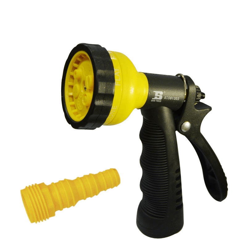 Multifunctional Garden Hose Nozzle Hand Sprayer 5 Pattern Watering Nozzle - MRSLM