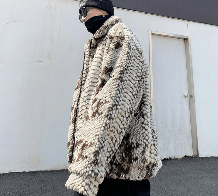 Fashion Simple plus Velvet Thick Lamb Wool Coat - MRSLM