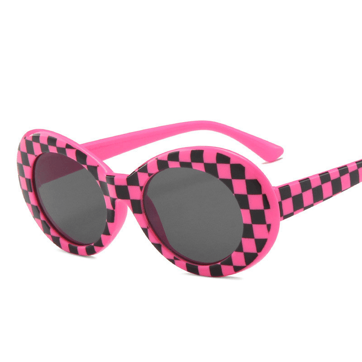 European and American Oval Frame Hip-Hop Alien Sunglasses - MRSLM