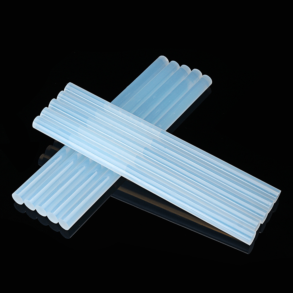 50Pcs 11Mm X 200Mm White Transparent Hot Melt Gule Sticks DIY Craft Model Repair Adhesive - MRSLM