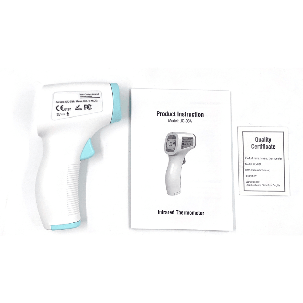 IN STOCK UC-03A Forehead Infrared Thermometer Digital Infrared Thermometer Non-Contact Digital Thermometer for Body Temperature Measuring - MRSLM