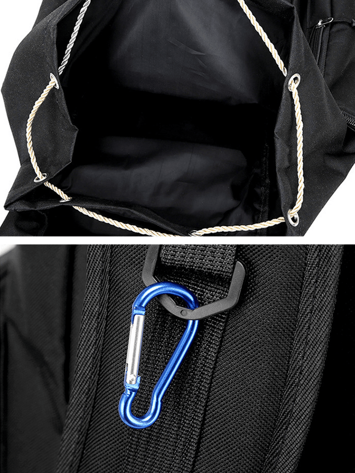 Men Casual Large Capacity Waterproof Backpack Travel Sports Bag - MRSLM