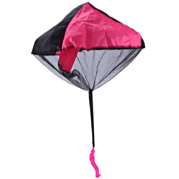 Kids Hand Throwing Parachute Toys Outdoor Funny Game Tangle Free Parachute Toy - MRSLM